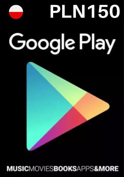 Poland Google Play 150 PLN Gift Card_cover