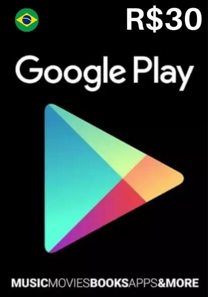 Brazil Google Play 30 BRL Gift Card_cover