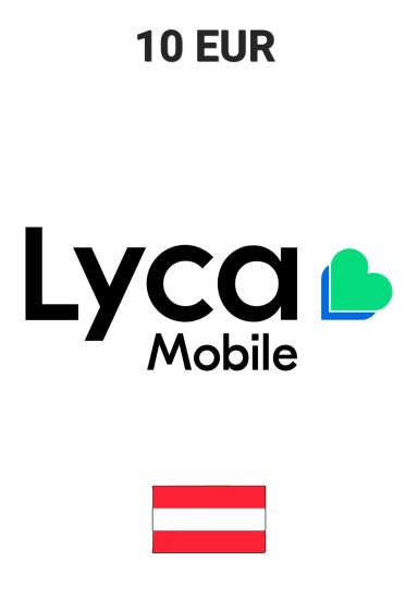 Lyca Mobile Austria 10 EUR Gift Card cover image