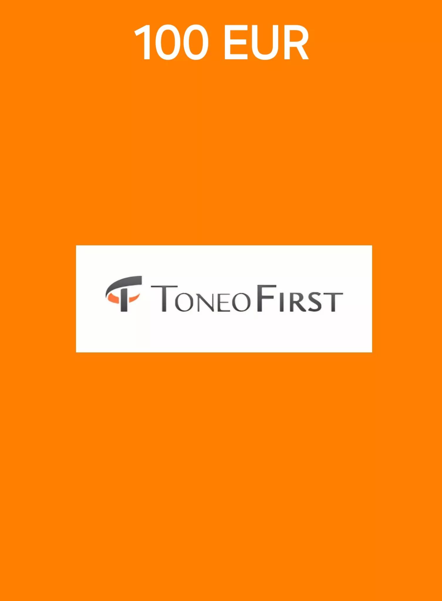 Toneo First 100 EUR Gift Card cover image