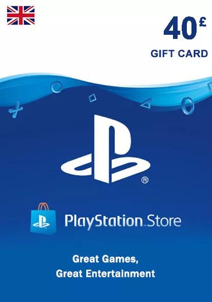 UK PSN 40 GBP Gift Card