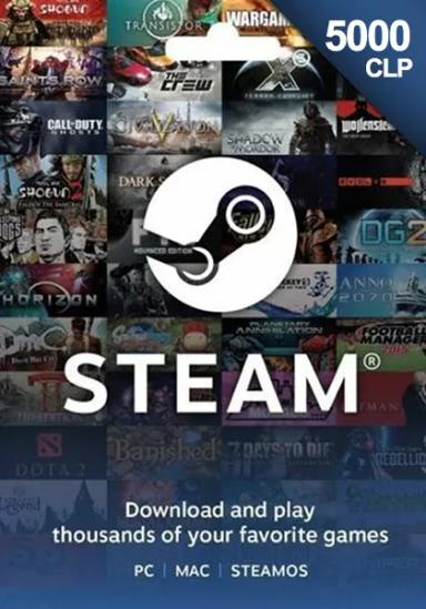Chile Steam 5000 CLP Gift Card cover image