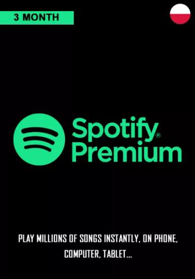 Poland Spotify Premium 3 Month Membership cover image