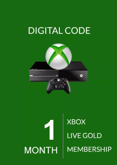 Xbox Live Gold 1 Month Membership (Global)  cover image