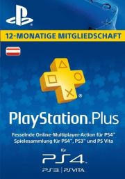Австрійський PSN Plus 12-місячний код підписки