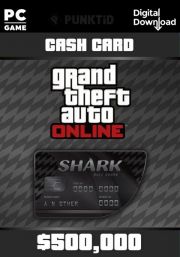 GTA V Online Cash Card: Bull Shark 500,000$ [PC]