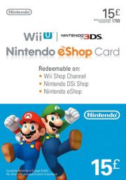 Подарункова картка eShop Великобританії Nintendo на 15 фунтів