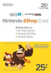 Подарункова картка eShop Великобританії Nintendo на 25 фунтів