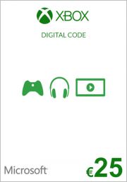 Подарункова карта Євро Xbox 25 євро