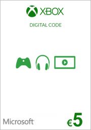 Подарункова карта Євро Xbox 5 євро