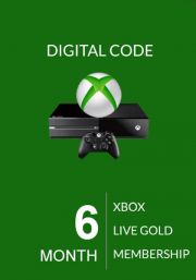 Xbox Live Gold 6 місяців (глобальне)