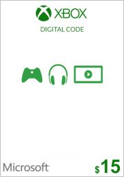 Подарункова карта США Xbox 15 доларів