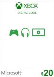 Подарункова карта США Xbox 20 доларів