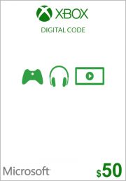 Подарункова карта США Xbox 50 доларів