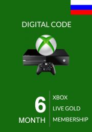 RUS Xbox Live Gold 6 місяці 
